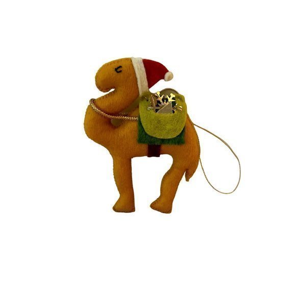 Felt‎ Ornament - Camel - Picture 1 of 3